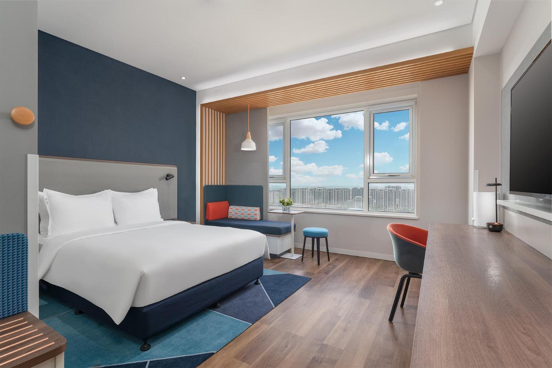 Holiday Inn Express Yinchuan Downtown By Ihg Exterior foto