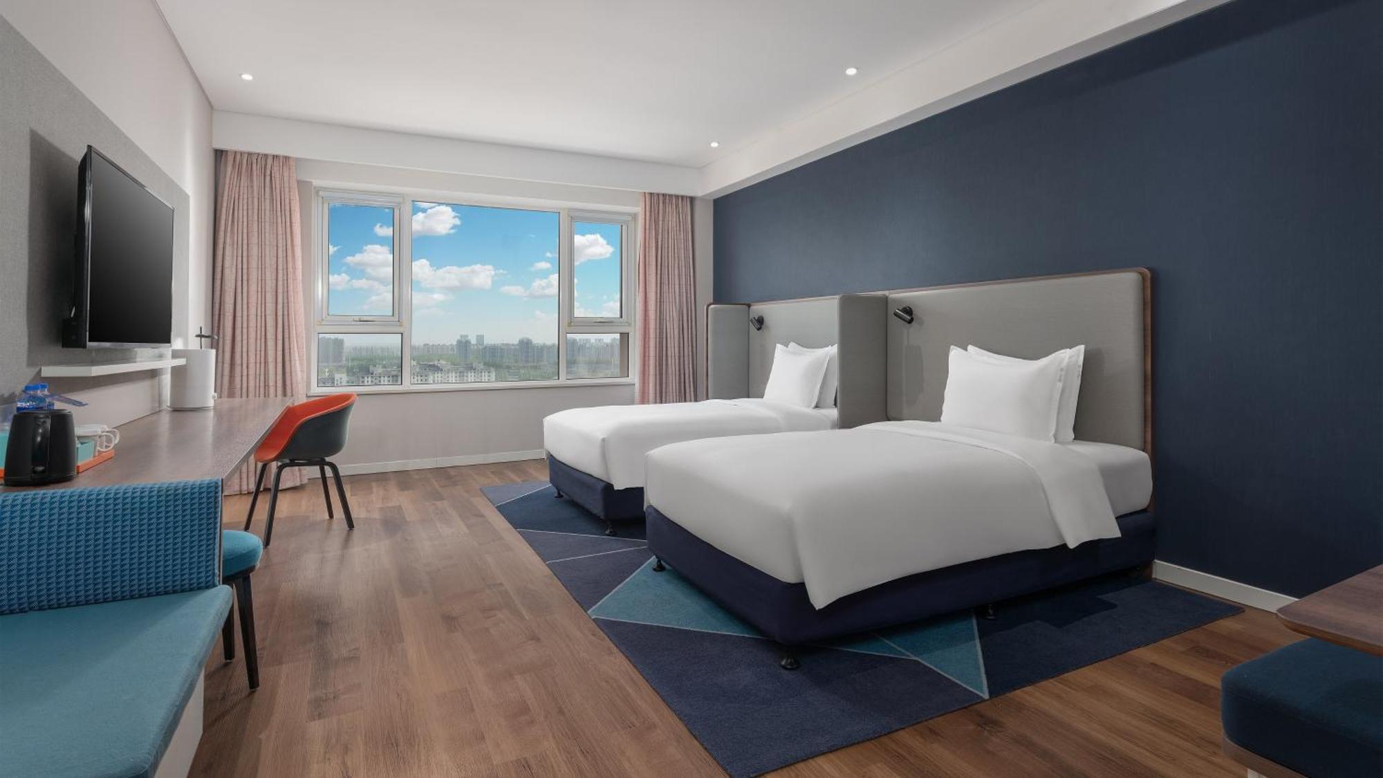 Holiday Inn Express Yinchuan Downtown By Ihg Exterior foto