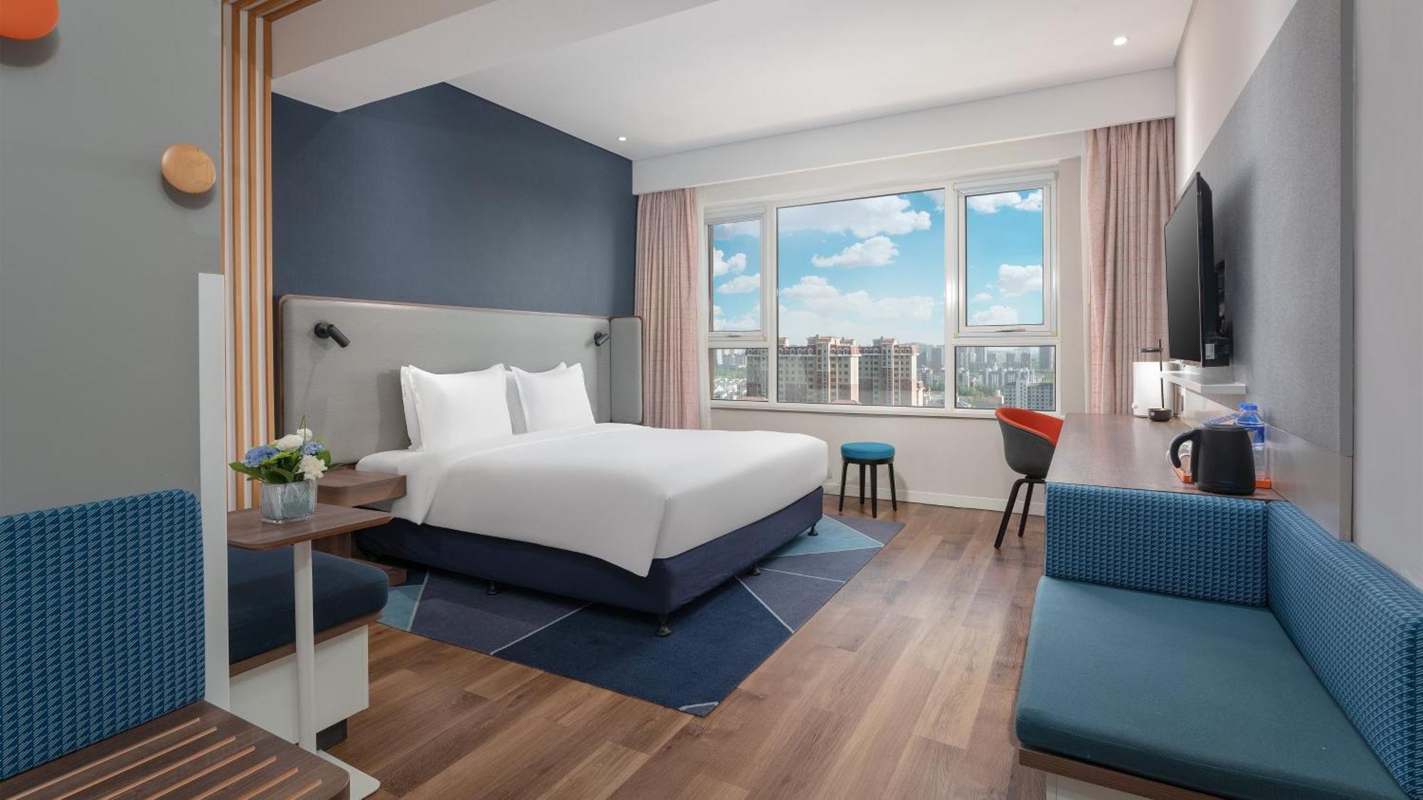Holiday Inn Express Yinchuan Downtown By Ihg Exterior foto