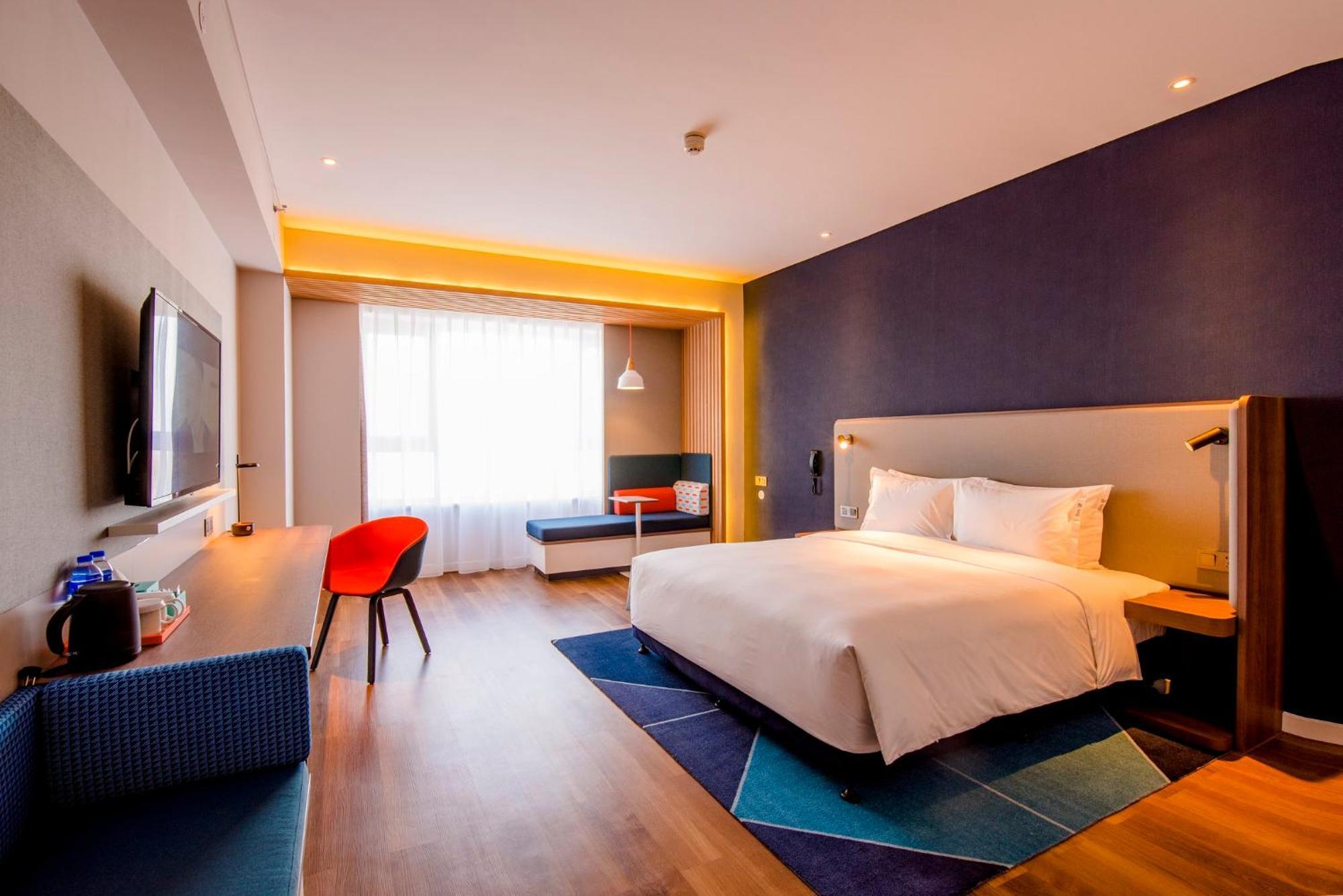 Holiday Inn Express Yinchuan Downtown By Ihg Exterior foto