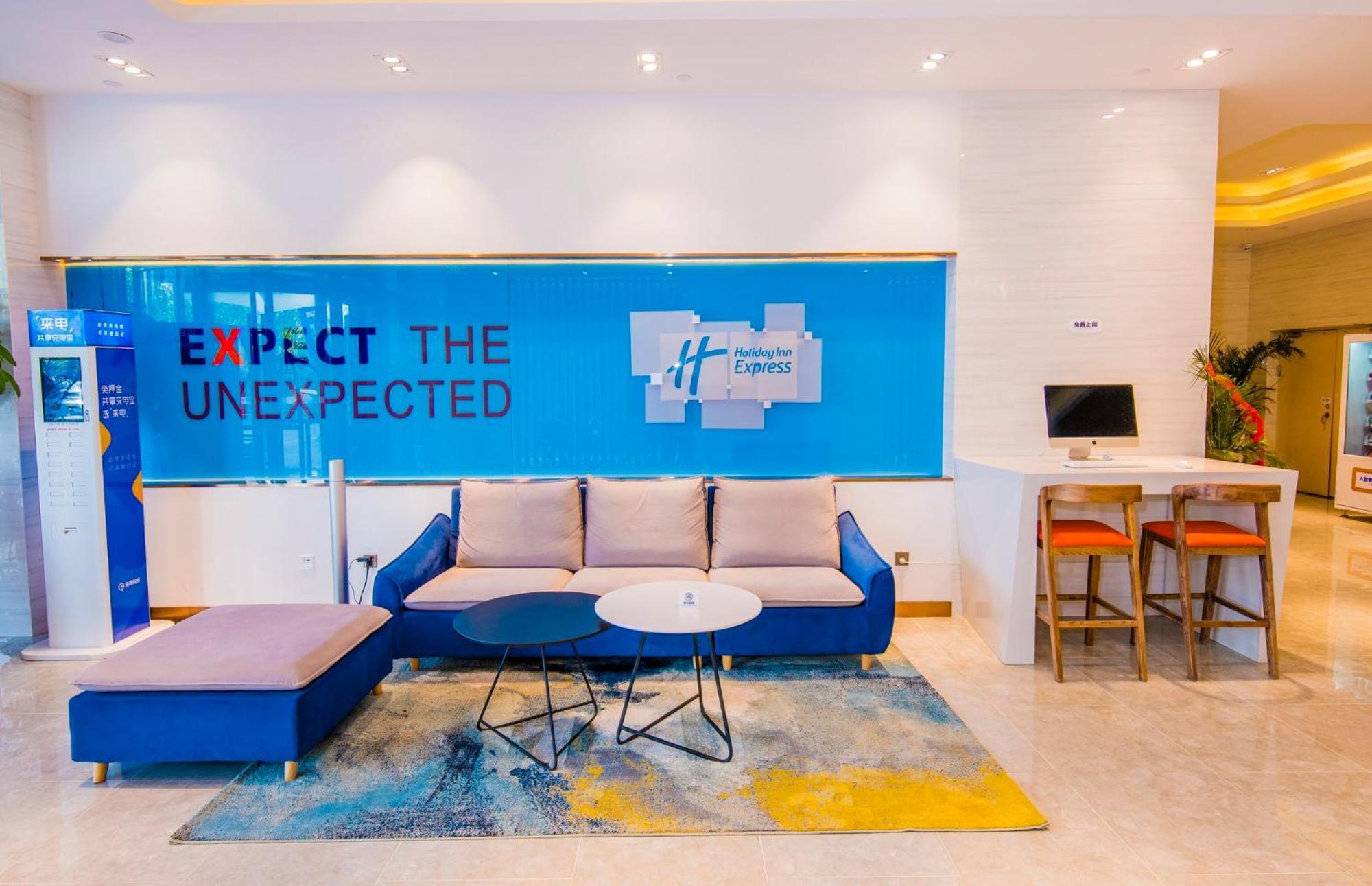 Holiday Inn Express Yinchuan Downtown By Ihg Exterior foto